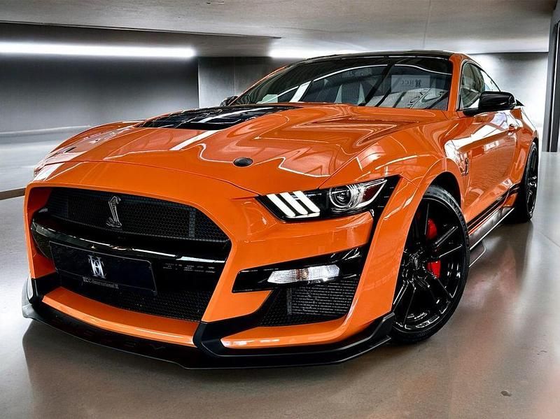 Orange (orange (twister orange met.)) Gebraucht 2021 Ford Mustang GT Coupé | 144.900 € - Bild 1/4