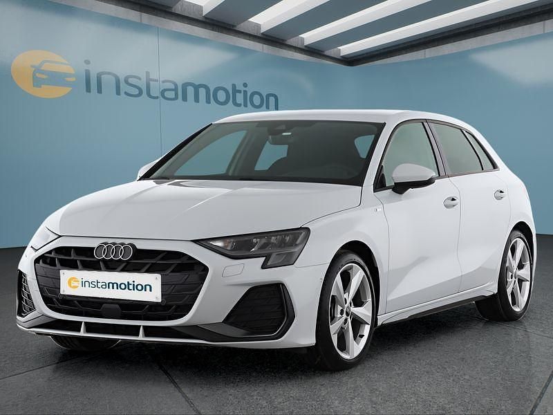 Weiß Gebraucht 2025 Audi A3 Sportback Kleinwagen | 36.199 € (Fairer Preis) - Bild 1/4