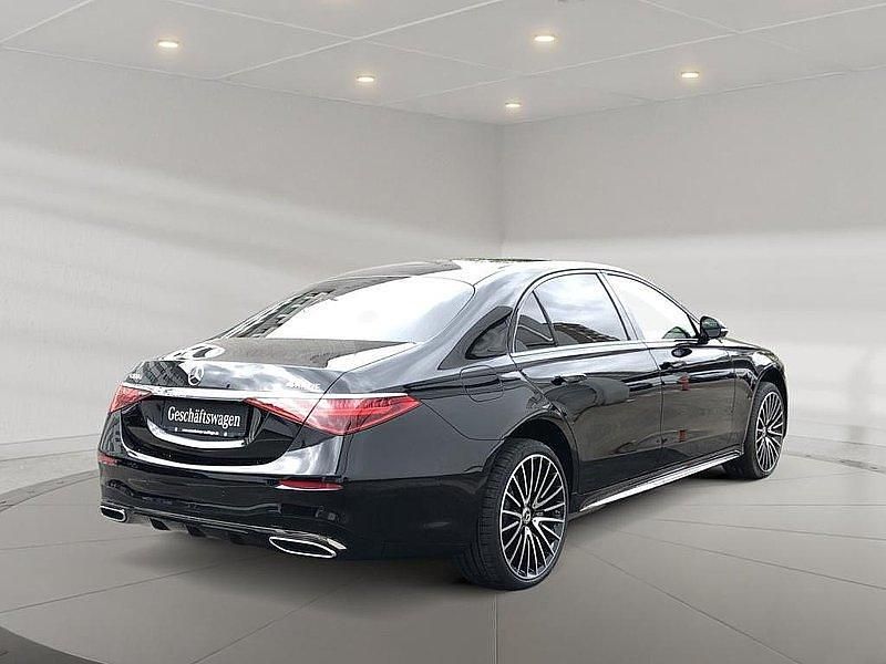 Gebraucht Mercedes S350 AMG line 313 PS (230 kW) 2025 Metalliclack obsidianschwarz Limousine