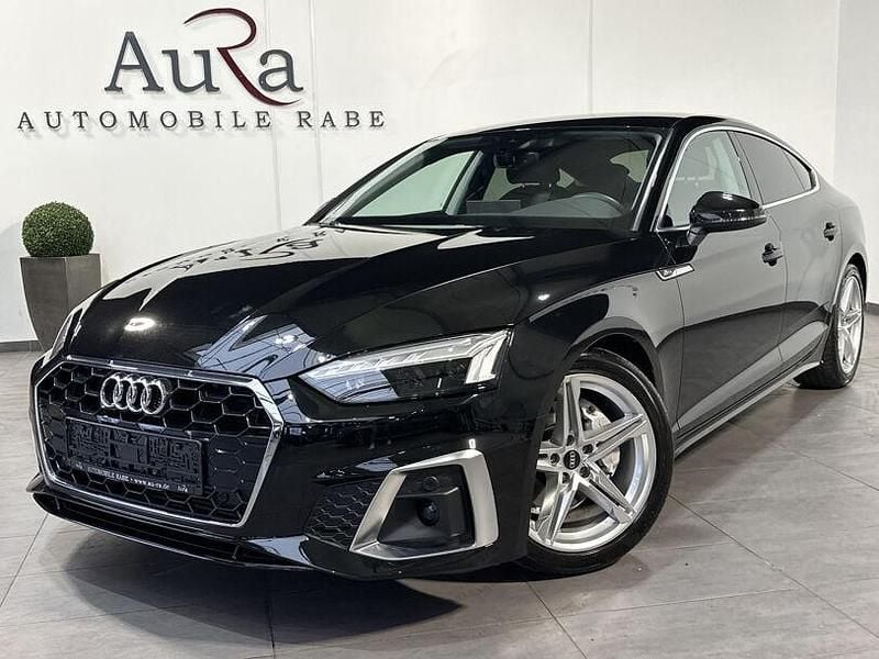 Schwarz Gebraucht 2022 Audi A5 S-Line Limousine | 33.749 € (Guter Preis) - Bild 1/4