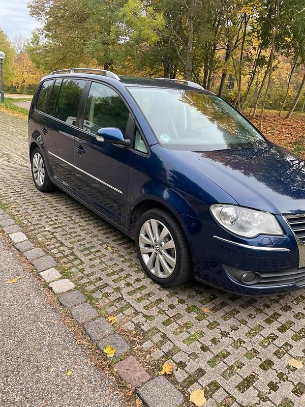 Gebraucht VW Touran Highline 170 PS (125 kW) 2007 Blau Van / Kleinbus