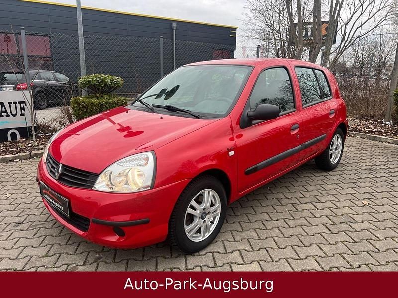 Gebraucht Renault Clio II Authentique 58 PS (42 kW) 2010 Rot Kleinwagen