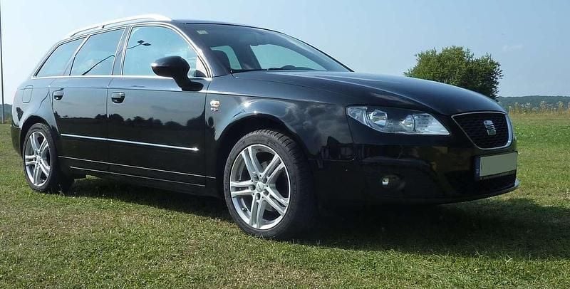 Schwarz Gebraucht 2013 Seat Exeo Style Kombi | 4.650 € (Guter Preis) - Bild 1/4