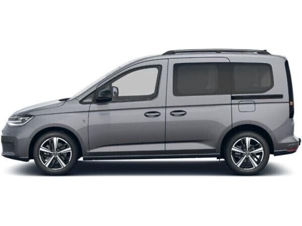 Neu VW Caddy Dark Label 116 PS (85 kW) 2025 Grau (indiumgrau) Van / Kleinbus