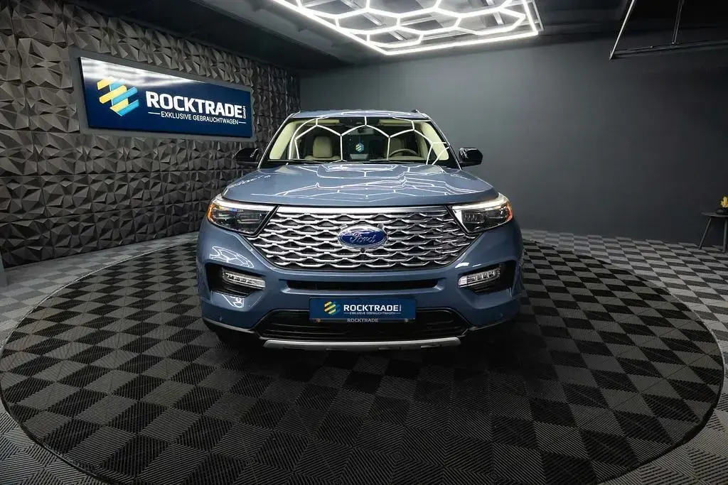 Gebraucht Ford Explorer Platinum 405 PS (297 kW) 2021 Blau SUV