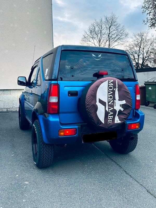 Używany Suzuki Jimny 80 KM (58 kW) 2001 Niebieski SUV