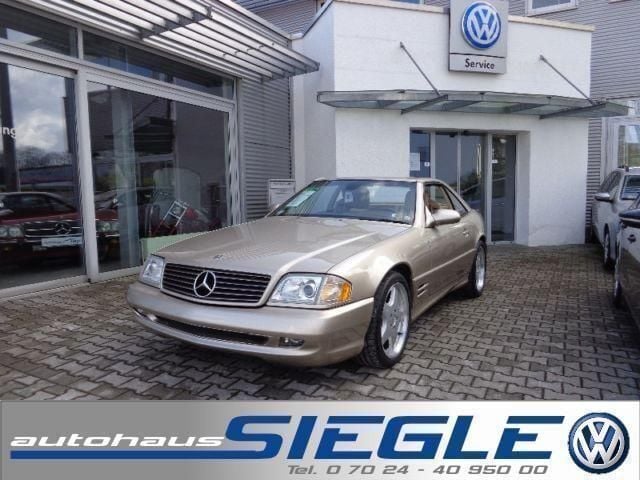 Gebraucht Mercedes SL500 AMG 306 PS (225 kW) 2000 Beige metallic Cabrio