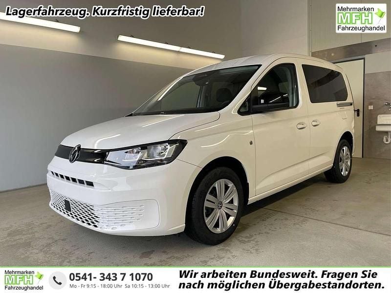 Neu VW Caddy 116 PS (85 kW) 2025 [b4b4] candy white Van / Kleinbus