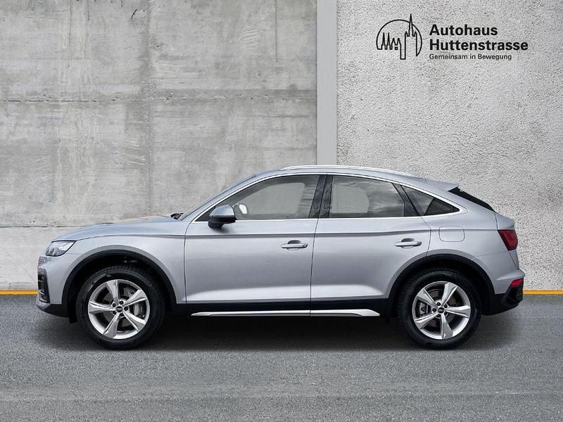 Gebraucht Audi Q5 Sportback Advanced 299 PS (219 kW) 2021 Florettsilber metallic SUV