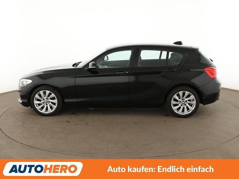 Gebraucht BMW 116 Advantage 109 PS (80 kW) 2017 Schwarz Kleinwagen