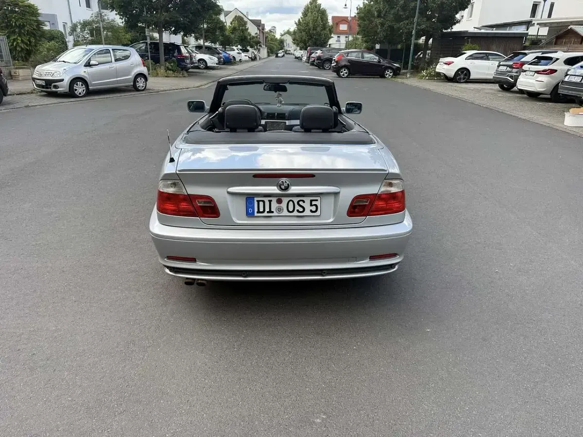 Gebraucht BMW 323 Cabriolet 170 PS (125 kW) 2000 Silber Cabrio
