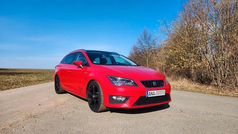Gebraucht Seat Leon ST FR 125 PS (91 kW) 2017 Rot Kombi