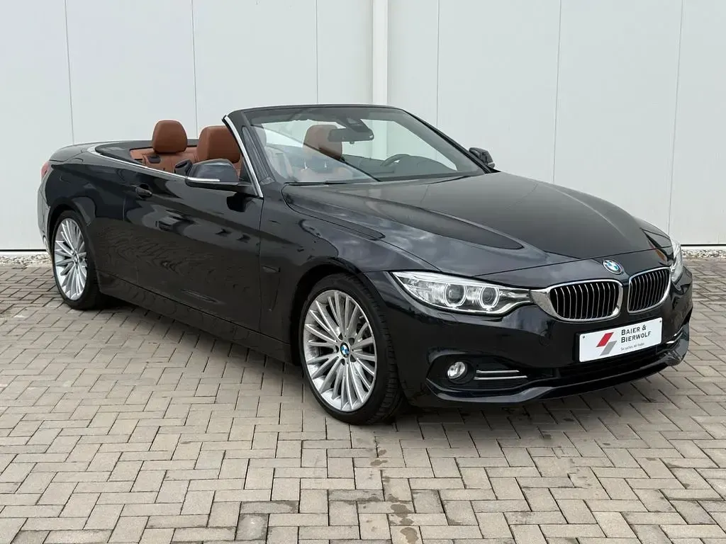 Gebraucht BMW 430 Cabriolet Luxury Line 258 PS (189 kW) 2015 Schwarz Cabrio