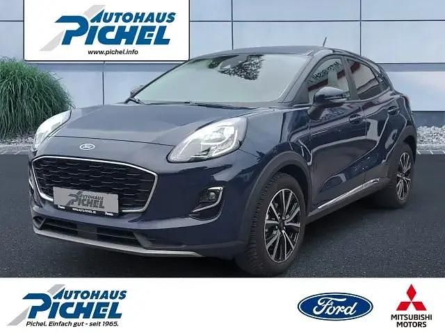 Blau Gebraucht 2023 Ford Puma Titanium Coupé | 19.890 € (Guter Preis) - Bild 1/4