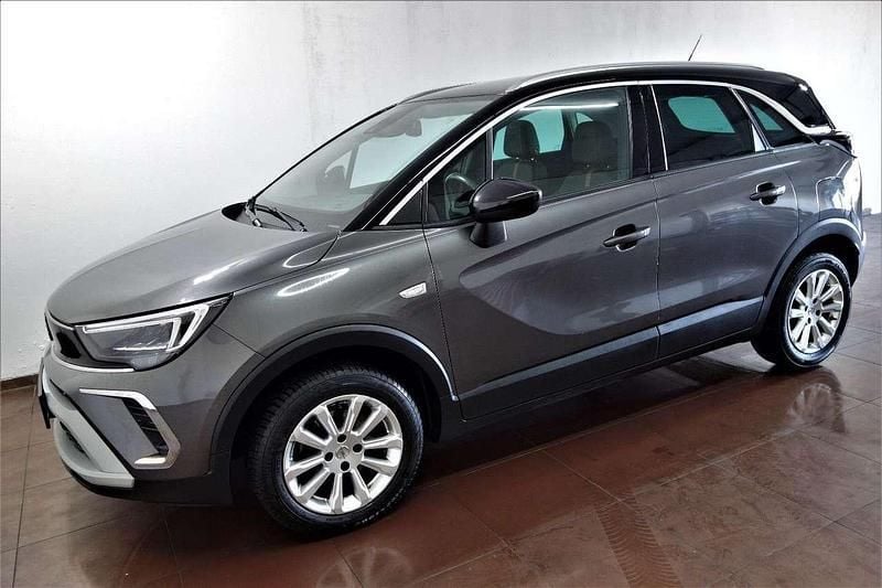 Mondstein grau/e:vulkan grau Gebraucht 2021 Opel Crossland X Elegance SUV | 11.999 € (Superpreis) - Bild 1/4