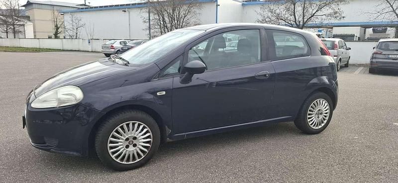 Gebraucht Fiat Grande Punto Active 65 PS (47 kW) 2009 Blau Kleinwagen
