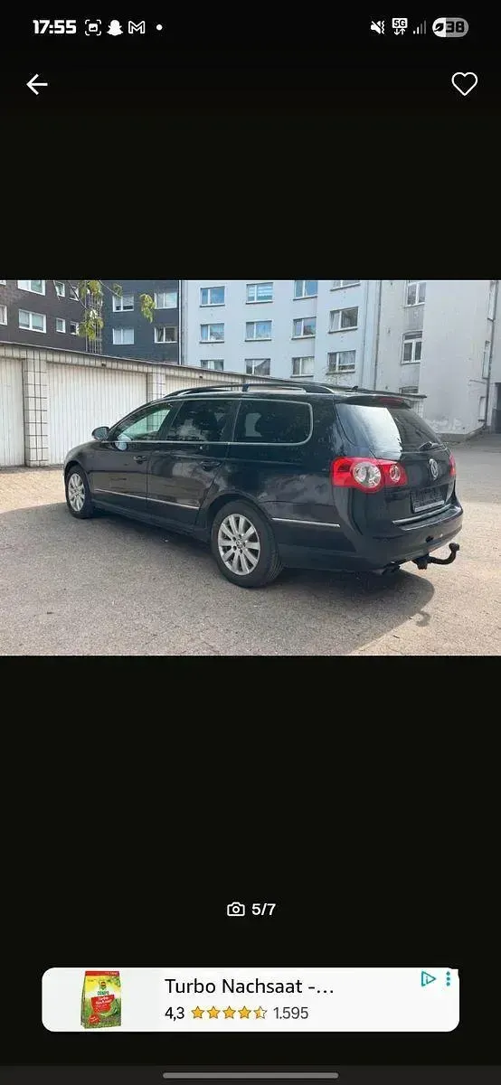 Gebraucht VW Passat Trendline 170 PS (125 kW) 2009 Schwarz Kombi