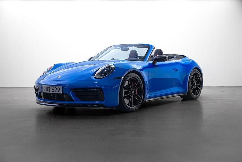 Blau Gebraucht 2023 Porsche 911 Carrera Cabriolet Cabrio | 159.000 € (Fairer Preis) - Bild 1/2