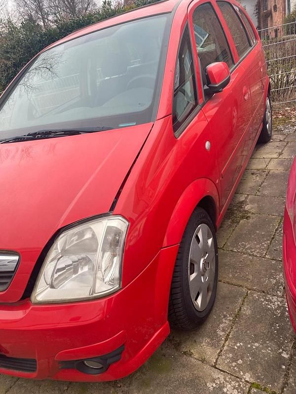 Gebraucht Opel Meriva 55 PS (40 kW) 2008 Rot Van / Kleinbus