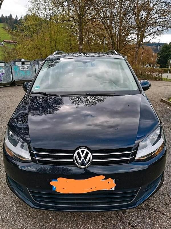 Gebraucht VW Sharan Cup 150 PS (110 kW) 2014 Schwarz Van / Kleinbus