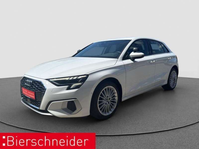 Ibisweiß Gebraucht 2022 Audi A3 Advanced Limousine | 25.750 € (Fairer Preis) - Bild 1/3