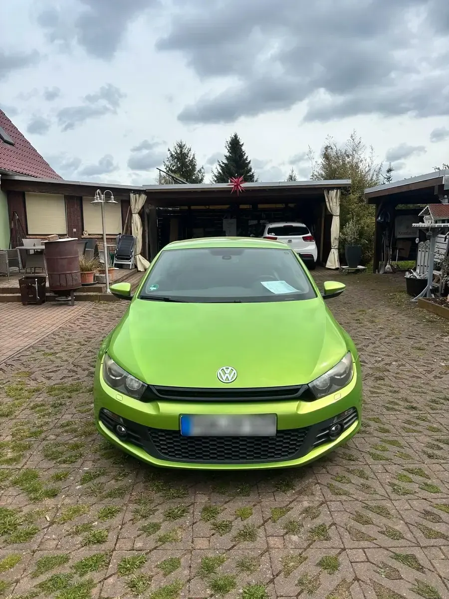 Usata VW Scirocco 200 CV (147 kW) 2008 Verde Coupé