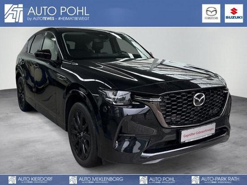 Jet black Gebraucht 2022 Mazda CX-60 SUV | 35.685 € - Bild 1/4
