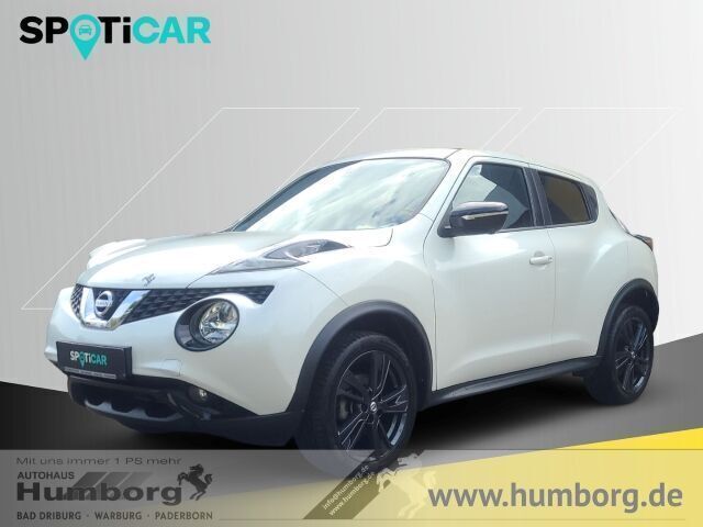 M) (weiss Gebraucht 2018 Nissan Juke 360º SUV | 13.780 € (Fairer Preis) - Bild 1/4