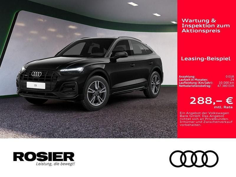 Schwarz / mythosschwarz Gebraucht 2025 Audi Q5 Sportback Advanced Plus SUV | 47.380 € (Guter Preis) - Bild 1/3