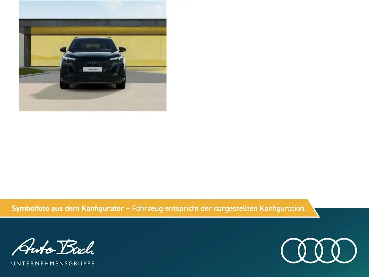 Neu Audi Q6 e-tron Performance 225 kW (306 PS) 2026 Schwarz SUV
