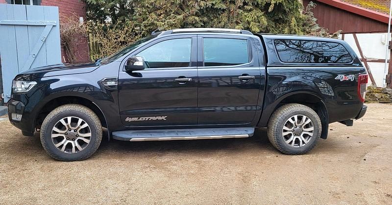 Gebraucht Ford Ranger Wildtrack 200 PS (147 kW) 2017 Schwarz Pickup