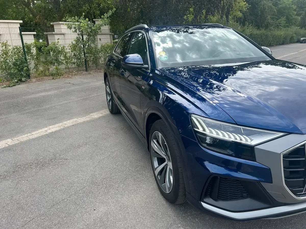 Gebraucht Audi Q8 S-Line 286 PS (210 kW) 2018 Blau SUV