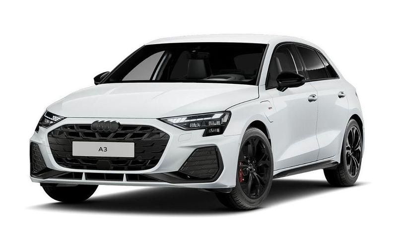 Gletscherweiß metallic Gebraucht 2025 Audi A3 Sportback e-tron S-Line Kleinwagen | 47.290 € - Bild 1/4