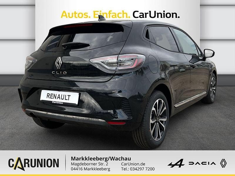 Neu Renault Clio V 91 PS (66 kW) 2025 Schwarz Limousine