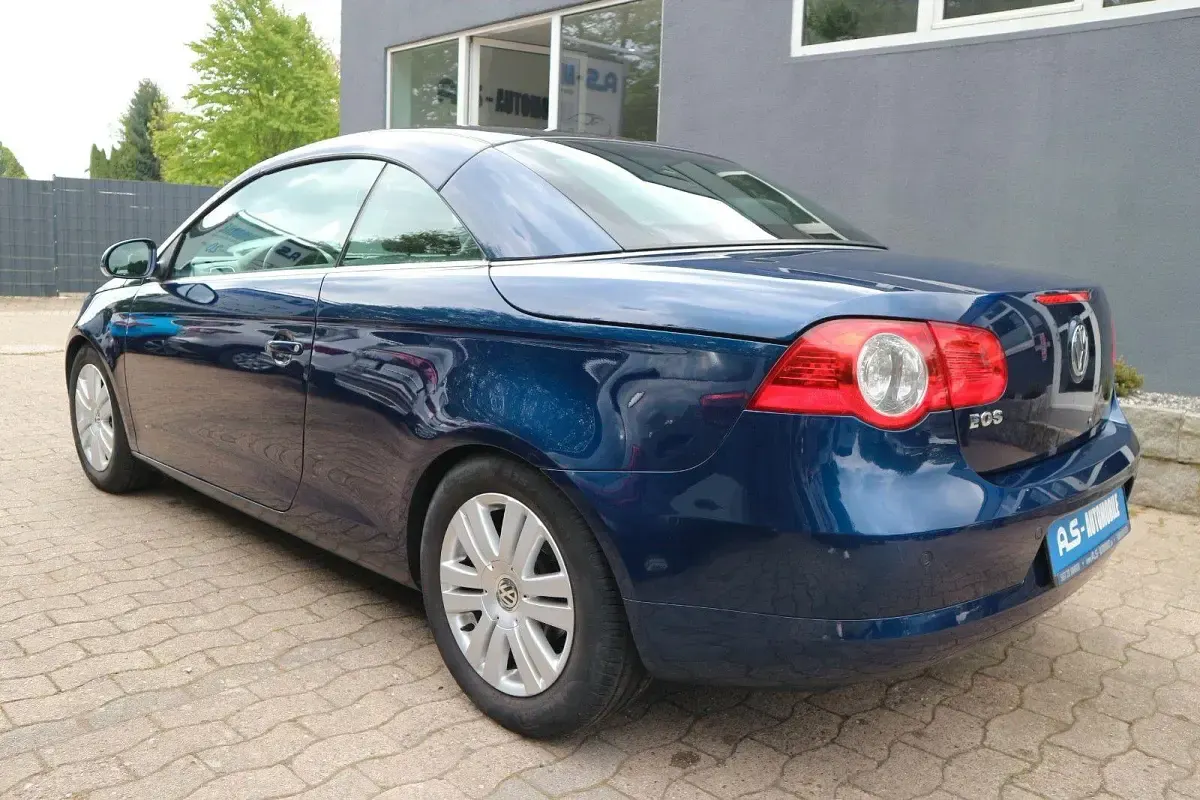 Occasion VW Eos 150 PK (110 kW) 2008 Blauw Cabriolet