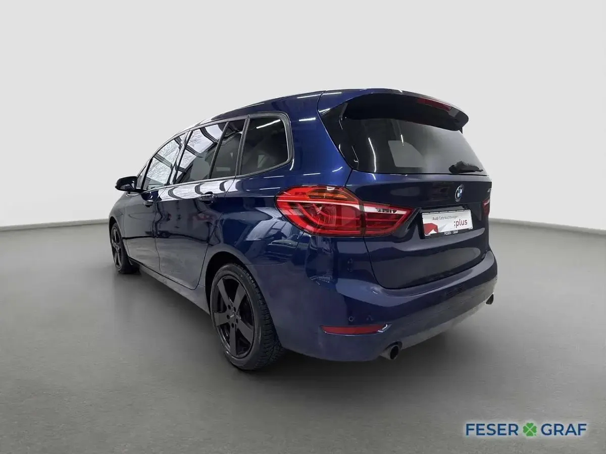 Gebraucht BMW 220 Gran Tourer Advantage 192 PS (141 kW) 2016 Blau Van / Kleinbus
