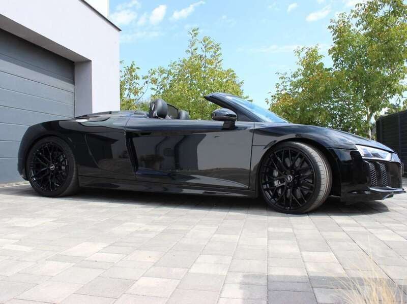 Schwarz Gebraucht 2017 Audi R8 Spyder Cabrio | 110.000 € (Superpreis) - Bild 1/4