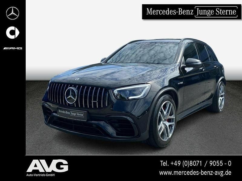 Schwarz Gebraucht 2020 Mercedes GLC63 AMG AMG SUV | 61.800 € (Etwas zu teuer) - Bild 1/4