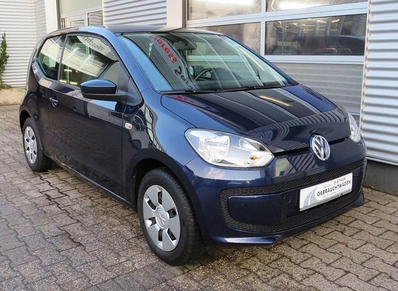 Gebraucht VW up! move up! 60 PS (44 kW) 2014 Dark blue metallic Kleinwagen