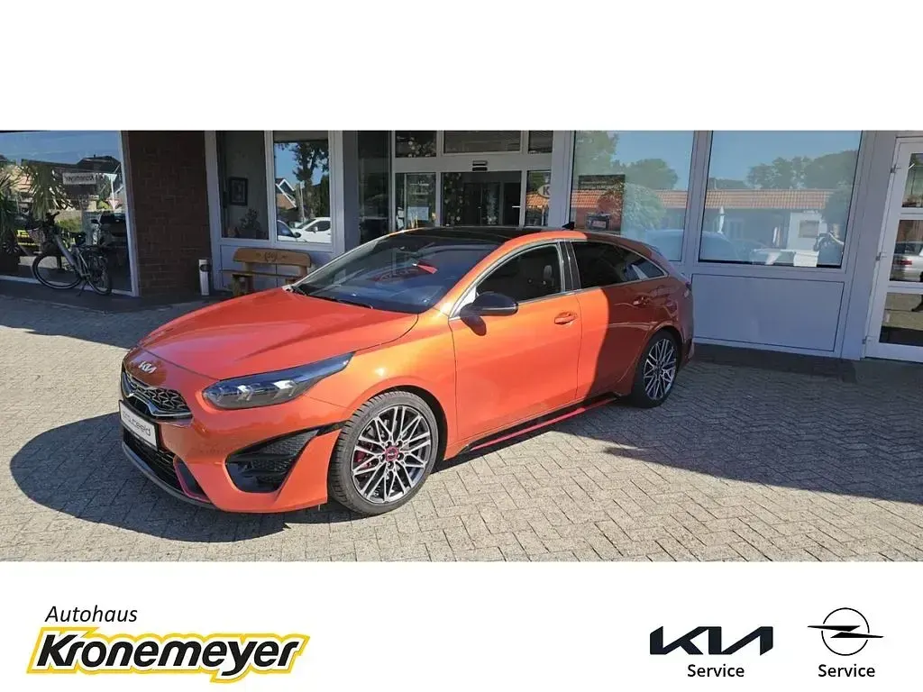 Gebraucht Kia ProCeed GT GT 204 PS (150 kW) 2024 Orange Kleinwagen