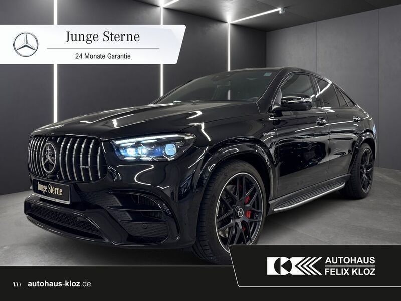 Lack obsidianschwarz Gebraucht 2024 Mercedes GLE63 AMG Premium Plus Coupé | 136.400 € (Superpreis) - Bild 1/4