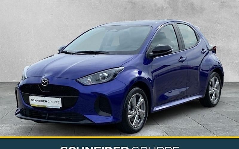 Neu Mazda 2 Exclusive-Line 116 PS (85 kW) 2025 Blau Limousine
