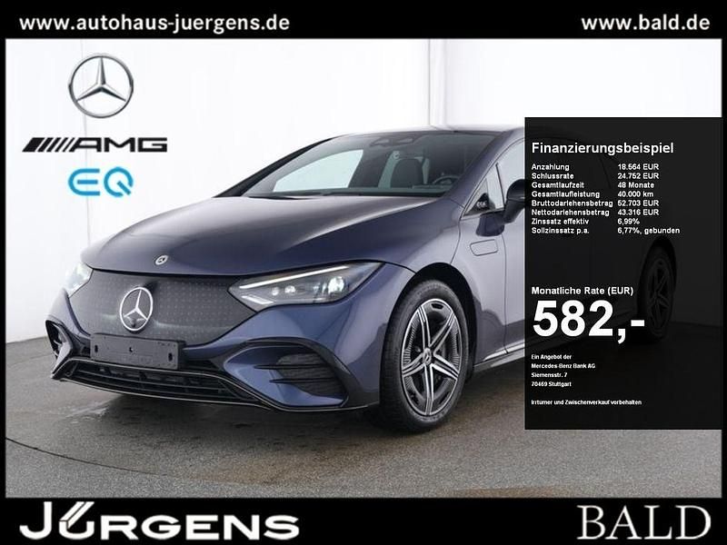 Blau sodalithblau Gebraucht 2024 Mercedes EQE500 AMG Limousine | 61.880 € - Bild 1/4