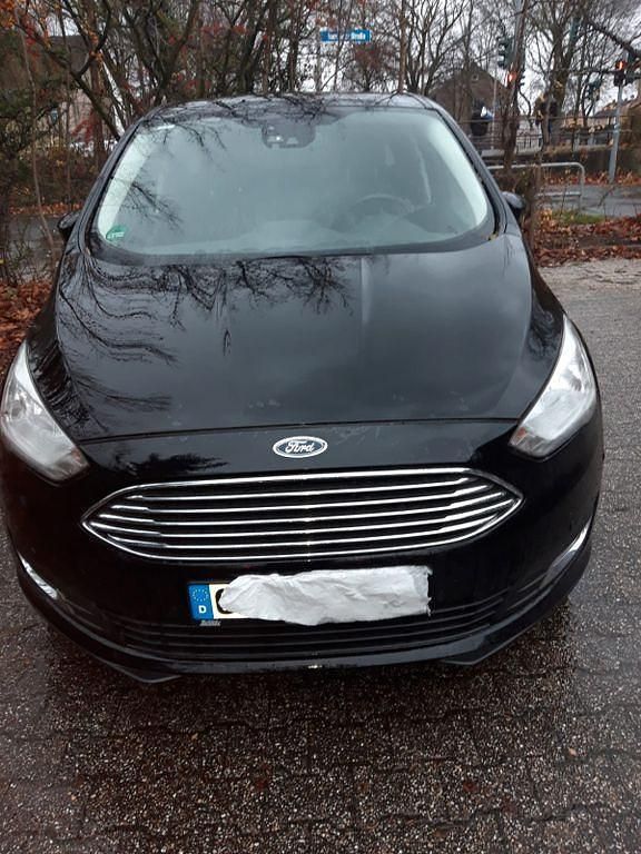 Gebraucht Ford C-MAX Titanium 125 PS (91 kW) 2018 Schwarz Van / Kleinbus