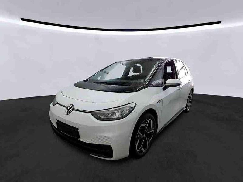 Gletscherweiß metallic schwarz Gebraucht 2022 VW ID.3 IQ Drive Kleinwagen | 21.270 € (Guter Preis) - Bild 1/4