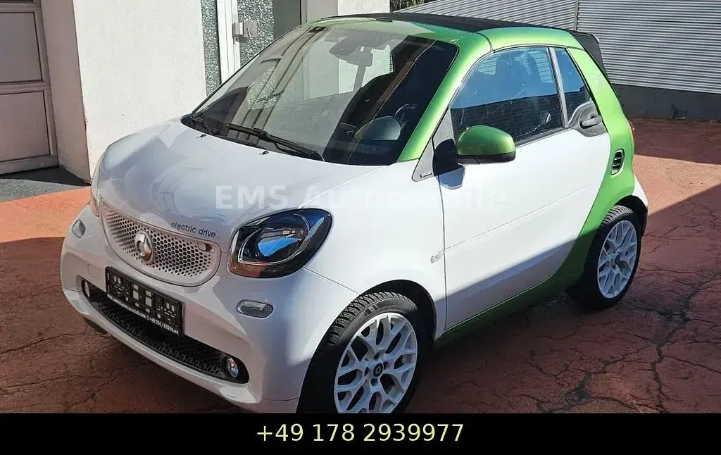 Occasion Smart ForTwo Cabrio 60 kW (82 ch) 2017 Vert Cabriolet