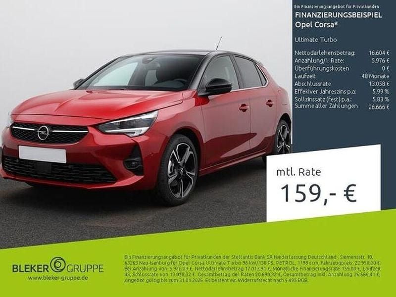 Gebraucht Opel Corsa Ultimate 131 PS (96 kW) 2023 Kardiorot Kleinwagen