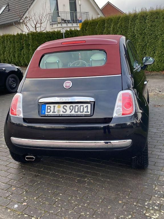 Gebraucht Fiat 500C 86 PS (63 kW) 2012 Schwarz Cabrio