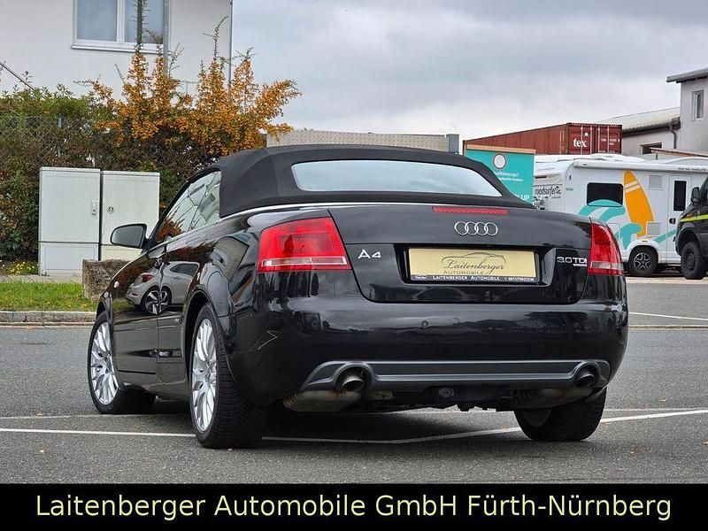 Gebraucht Audi A4 Cabriolet S-Line 232 PS (170 kW) 2008 Schwarz Cabrio