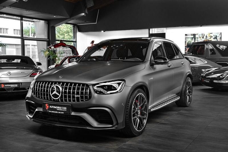 Grau Gebraucht 2020 Mercedes GLC63 AMG AMG SUV | 66.900 € (Teuer) - Bild 1/4
